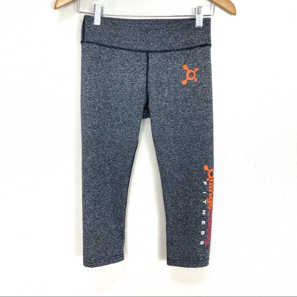 Orange Theory Workout Gray Crop Leggingsâ Womenâs Sz Small